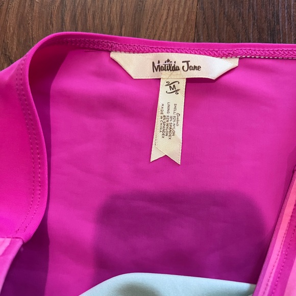 Matilda Jane high waisted pink swim suit bottoms Size Medium - Picture 4 of 5